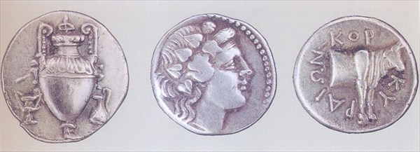 046-Керкирейские драхмы, 3 век до н.э.